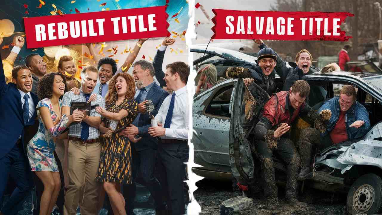 Rebuilt Title vs Salvage Title: The Key Difference