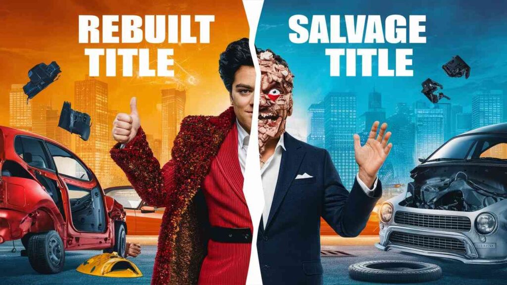 Rebuilt Title vs Salvage Title: The Key Difference