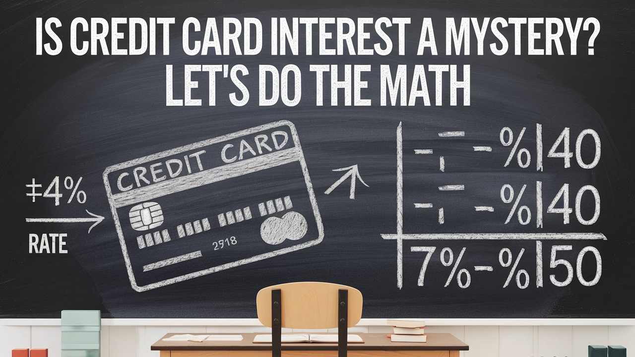 Is Credit Card Interest a Mystery? Let's Do the Math