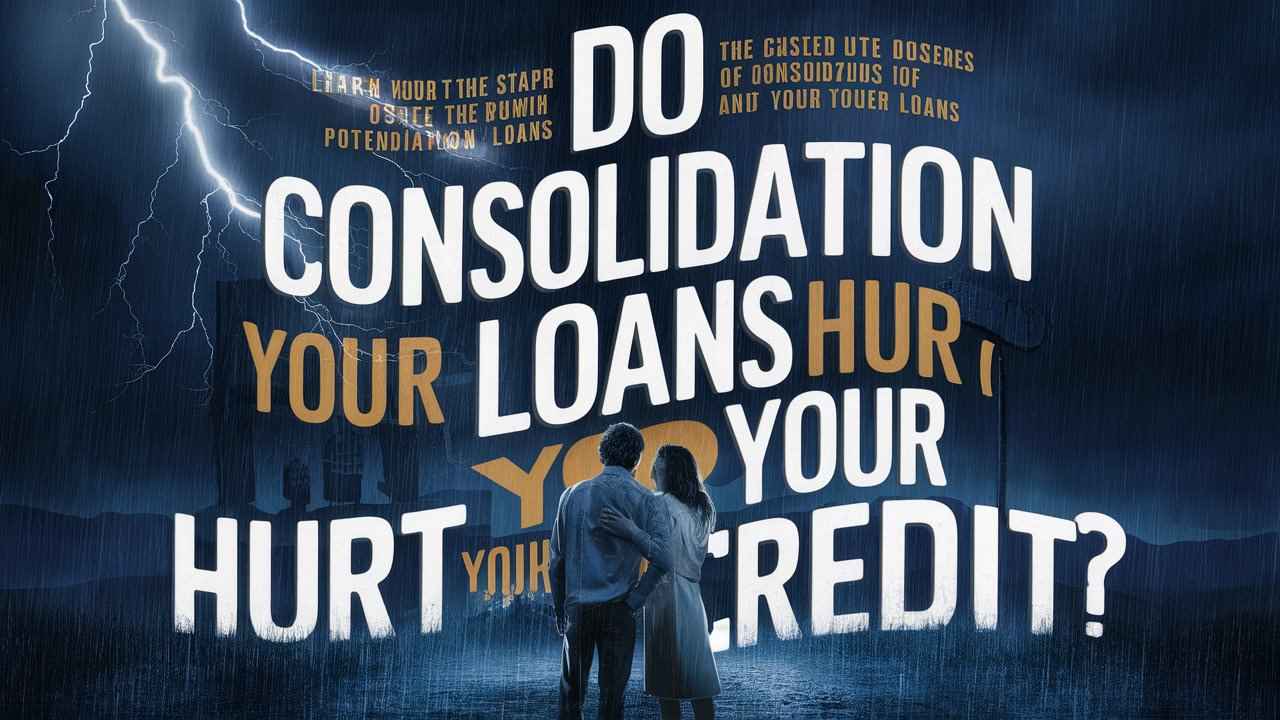 Do Consolidation Loans Hurt Your Credit?