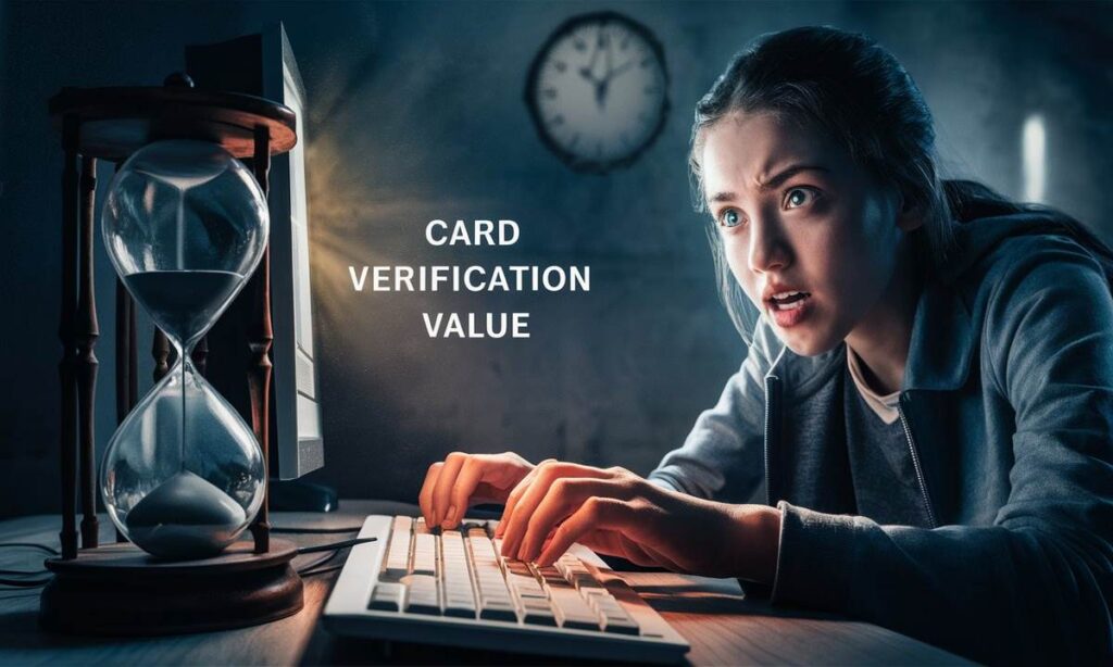 What is a card verification value? Hurry up