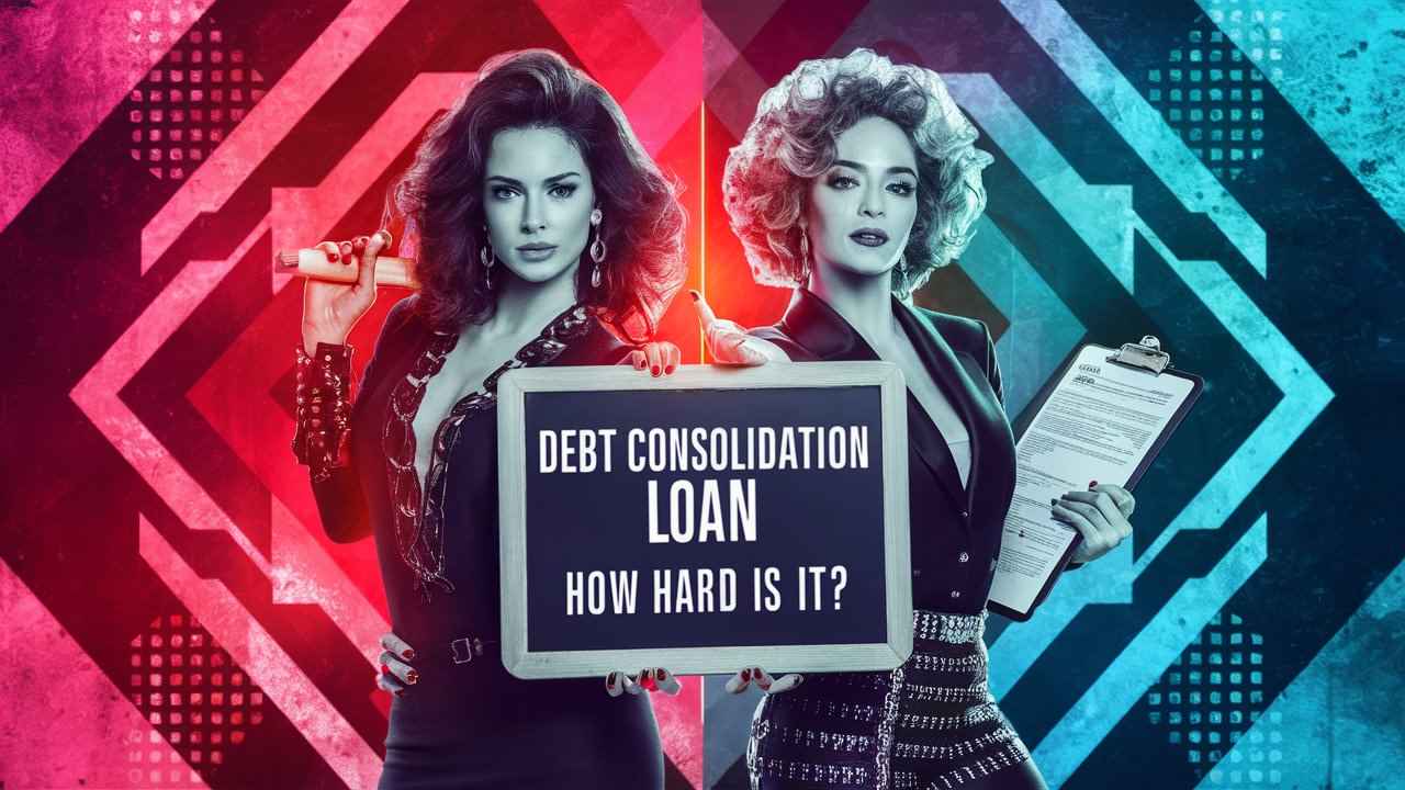 How Hard Is It to Get a Debt Consolidation Loans? Find Out!