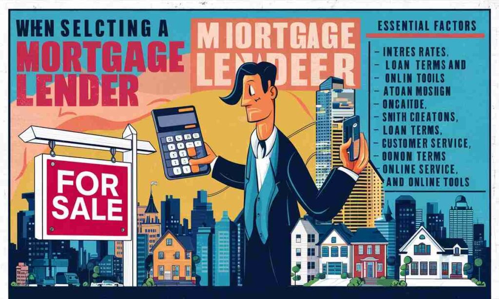 What Should I Consider When Choosing a Mortgage Lender?