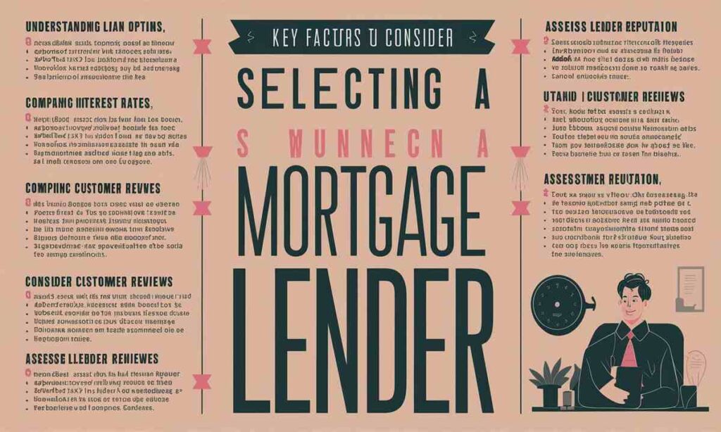 What Should I Consider When Choosing a Mortgage Lender?