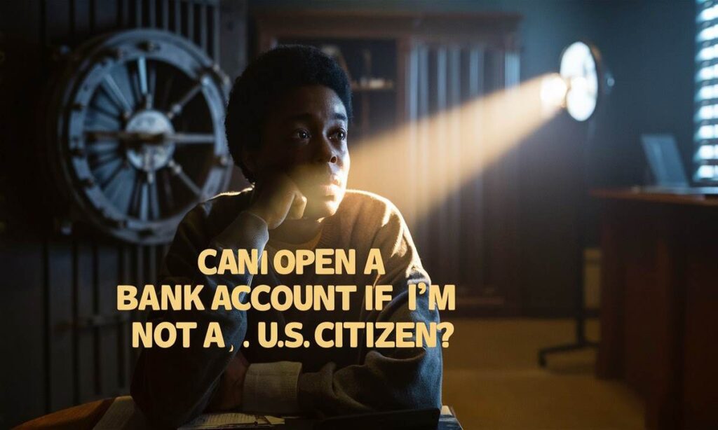 Can I Open a Bank Account if I’m Not a U.S. Citizen?