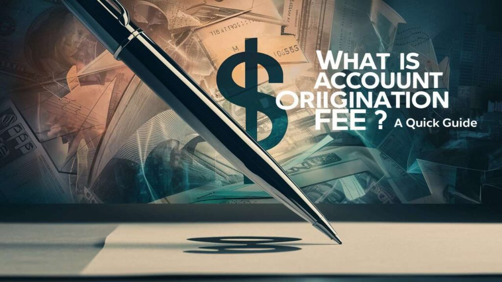 What is Account Origination Fee