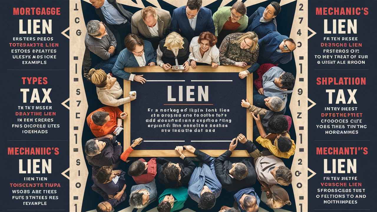 Lien Definition Meaning, Types, Examples