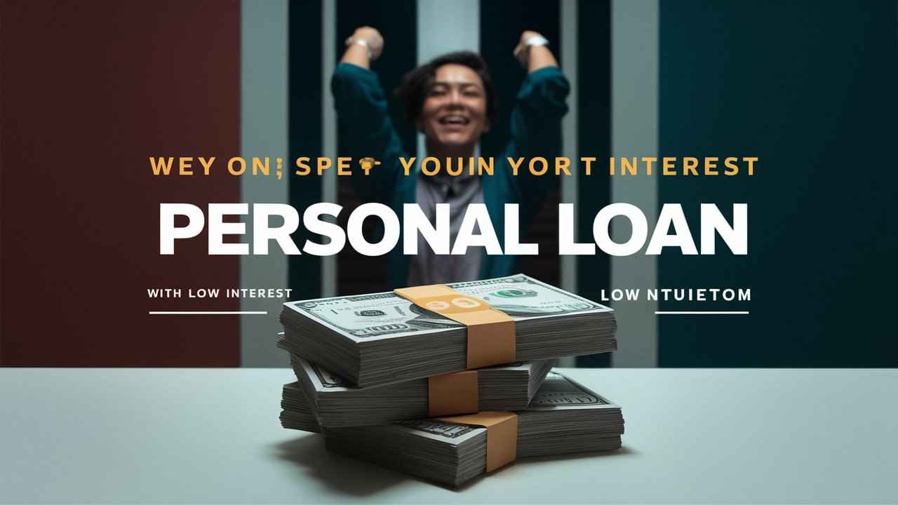 Personal Loan with Low Interest Quick Cash, Less Debt