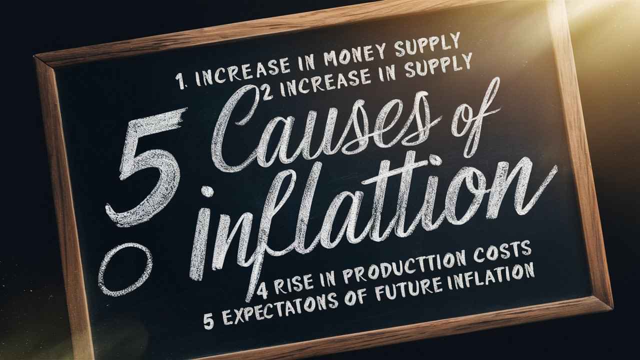 What are the 5 causes of inflation