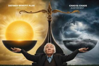 Defined benefit plan or chaos in retirement