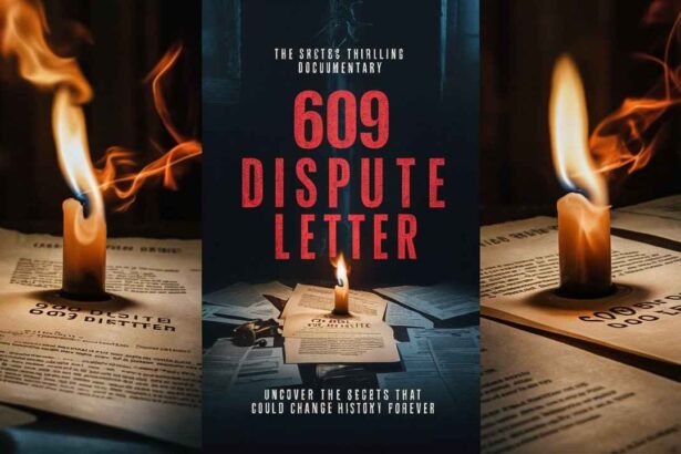 609 Dispute Letter