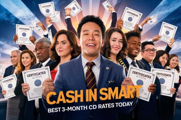 Short on time but big on saving Cash In Smart 10 Best 3-month CD Rates Today and secure your financial future.