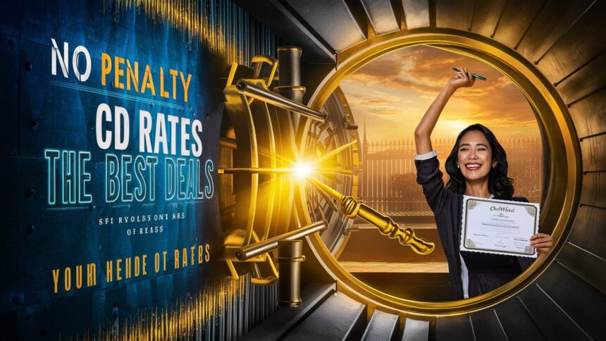 Want risk-free savings with great returns? No penalty CD rates offer the best of both worlds. Find the top deals now and maximize your money.